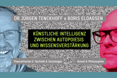 Bild 1: Boris Eldagsen und Dr. Jürgen Tenckhoff zur Künstlichen Intelligenz