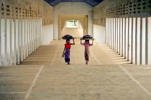 NFT 013: Girls in Bagan, Myanmar, formerly Burma