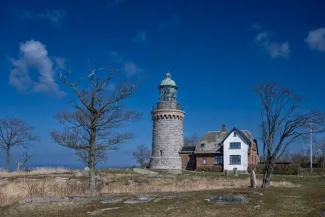 Hammerfyr - lighthouse on Bornholm
