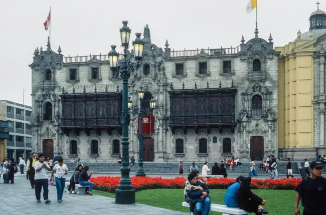 The Episcopal Palace of Lima