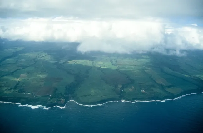 Big Island from the air