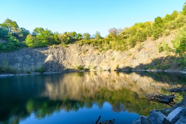 The basalt lake in the Eulenberg HDR