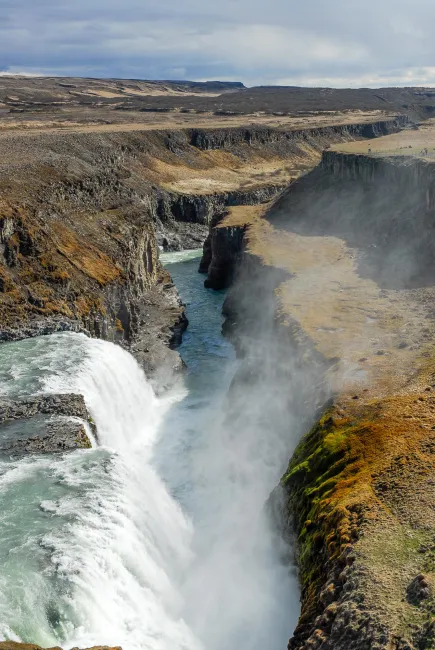 The Gullfoss - Gold Waterfall