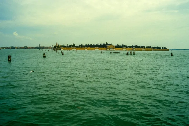 Island in the Venice lagoon