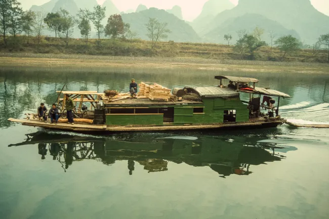 Boot bei Guilin