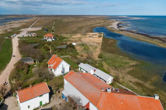 View from the lighthouse south of Långe Jan