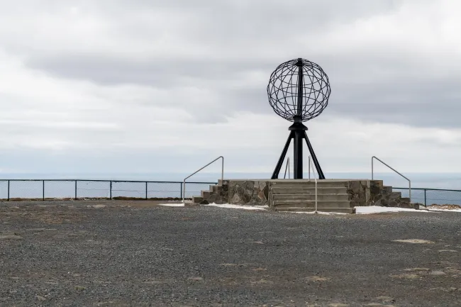 The monument at the North Cape