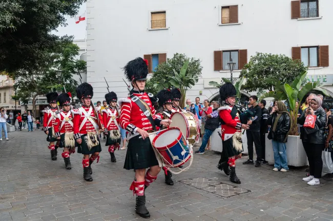 Scots Parade in Gibraltar