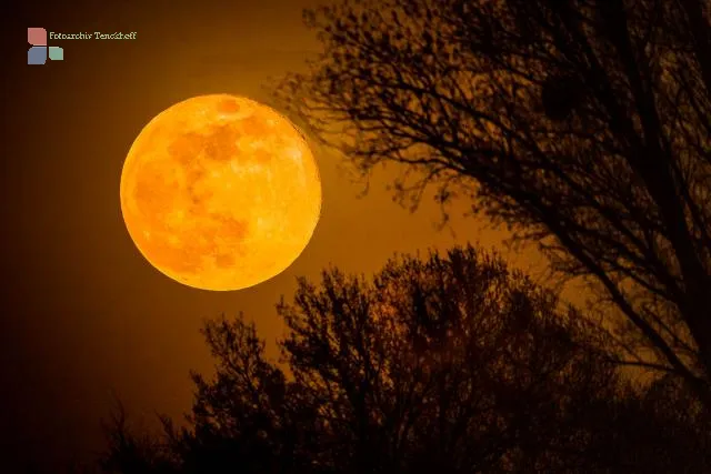 The super moon in April 2020