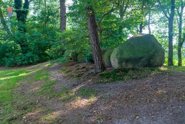 Großsteingrab mit Hünenstein