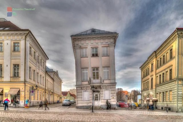 NFT 024: The Leaning House of Tartu in Estonia