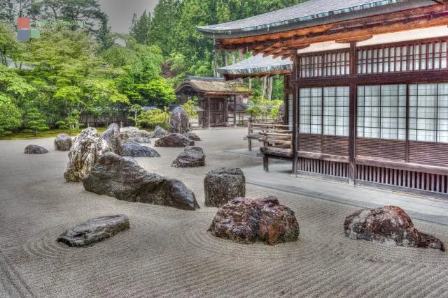 Der Steingarten des Kongobuji Tempels