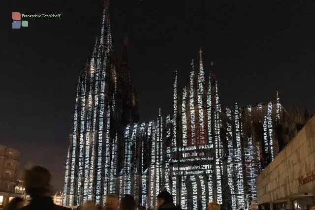 Dona Nobis Pacem – Licht des Friedens am Kölner Dom