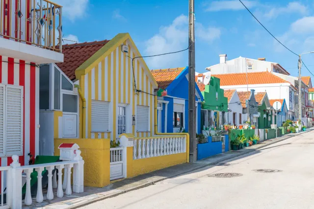 The colorful houses of Barra