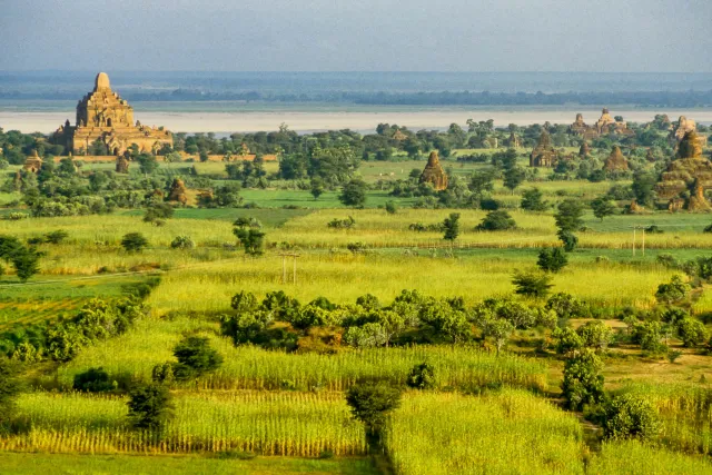Temples in the Bagan Plain