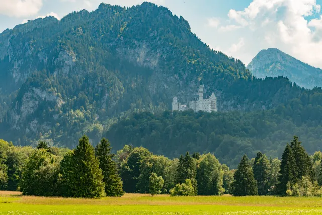 Schloss Neuschwanstein in Bayern