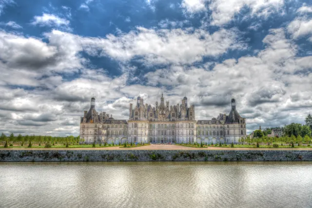 Schloss Chambord an der Loire 2017
