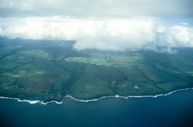 Big Island aus der Luft
