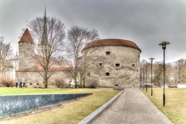 Die Dicke Margarethe - ein Wehrturm der Stadtbefestigung in Tallinn