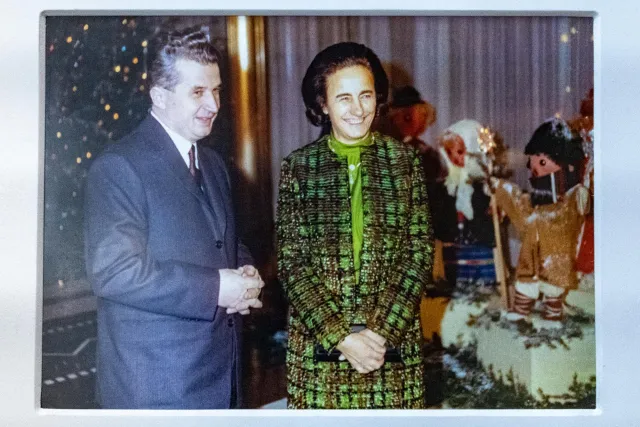 Nicolae and Elena Ceaușescu