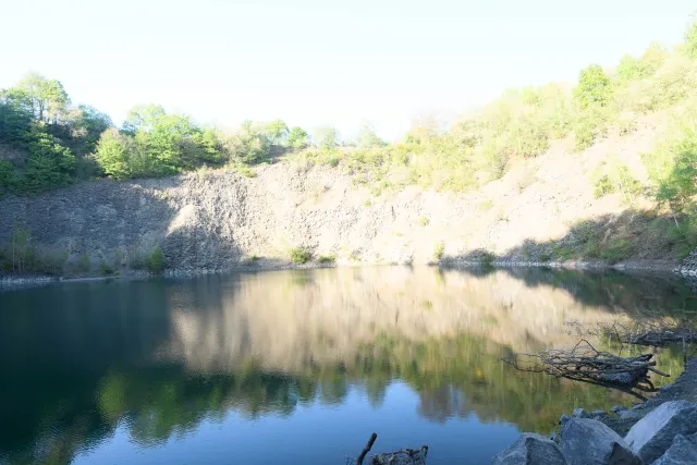 The basalt lake in Eulenberg (+2 exposure values)