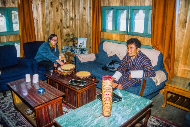 Zu Besuch bei einer Bhutanesichen Familie