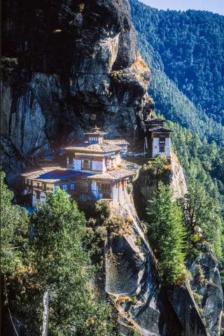 The Tiger's Nest Monastery in the Paro Valley