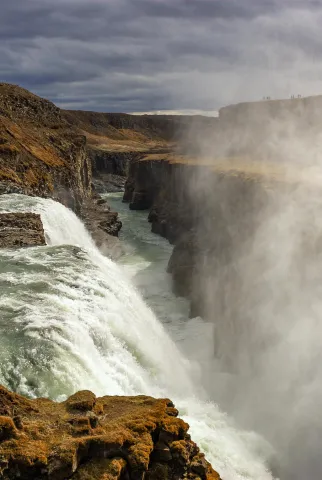 The Gullfoss - Gold Waterfall