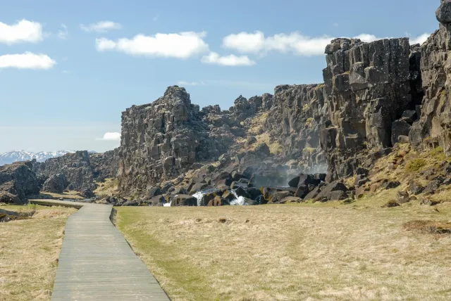 Thingvellir - Platz der Ratsversammlung in Island