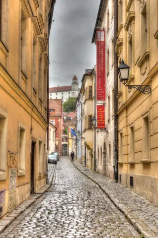 In der Altstadt von Bratislava