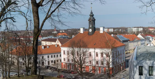 Das Rathaus von Tartu
