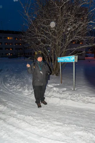 Karin in Rovaniemi
