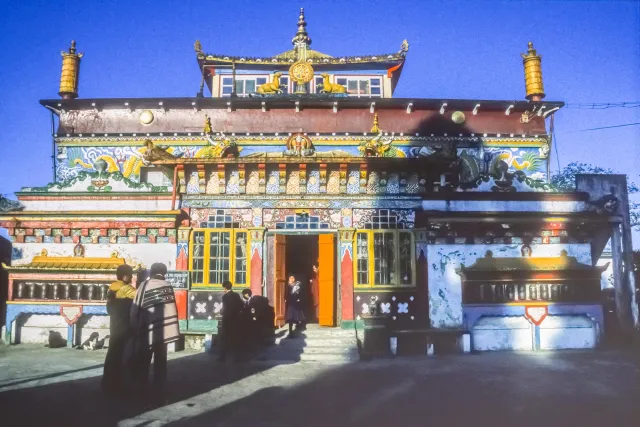Yiga Choeling Monastery in Darjeeling