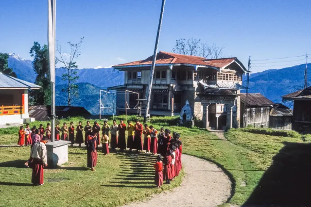 Pemayangtse Monastery near Pelling in Sikkim