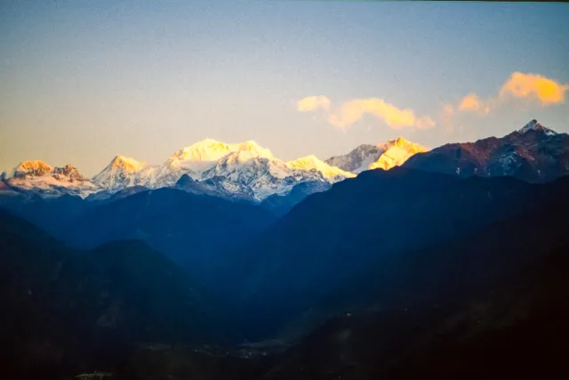Sonnenaufgang am Kanchenjunga