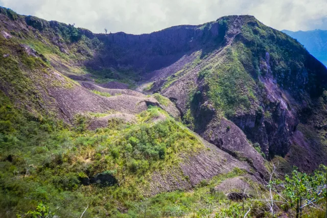 Der Krater des Batur