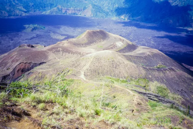 Der Abstieg vom Batur
