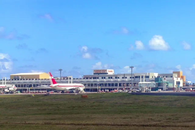 Flughafen auf Mauritius