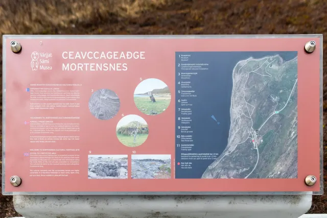 Information on the Cultural Heritage Site Ceavccageađge