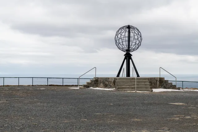 Das Monument am Nordkap