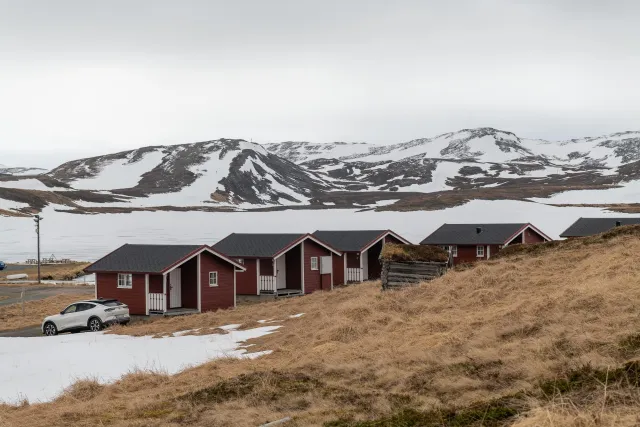 Return to base camp in Skarsvåg