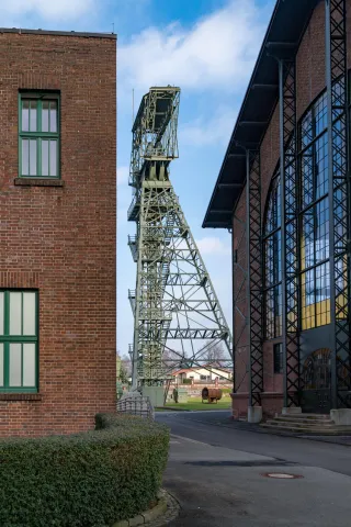 One of 2 winding towers at the Zollern 2/4 colliery