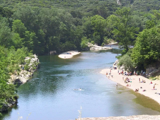 The Pont du Gard in 2001