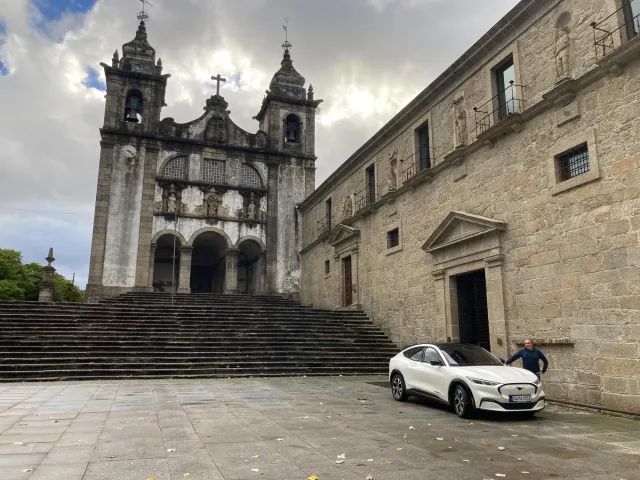 Mit dem Mustang Mach-E in Portugal