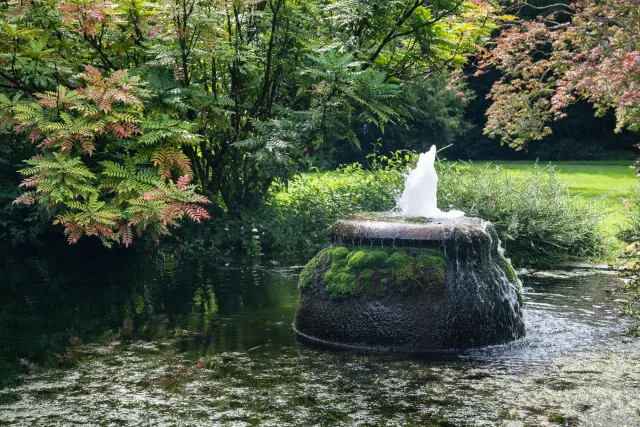 Water features in the Japanese Garden