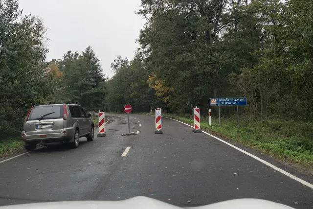 Iltschi an der russischen Grenze auf der Kurischen Nehrung in Litauen