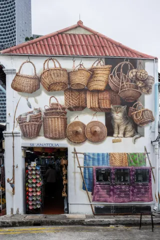 Streetart im Malayiischen Viertel