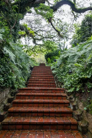 In den Gärten am Fort Canning Hill