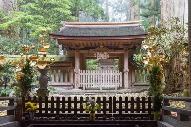 Das Mausoleum des Kōbō Daishi