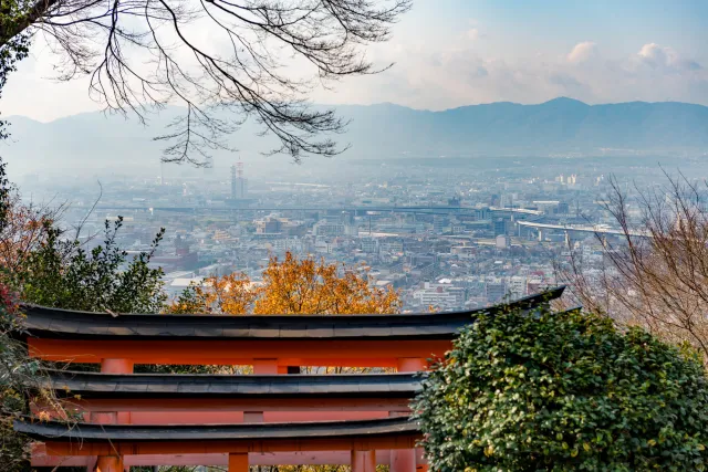 Aussicht auf Kyoto